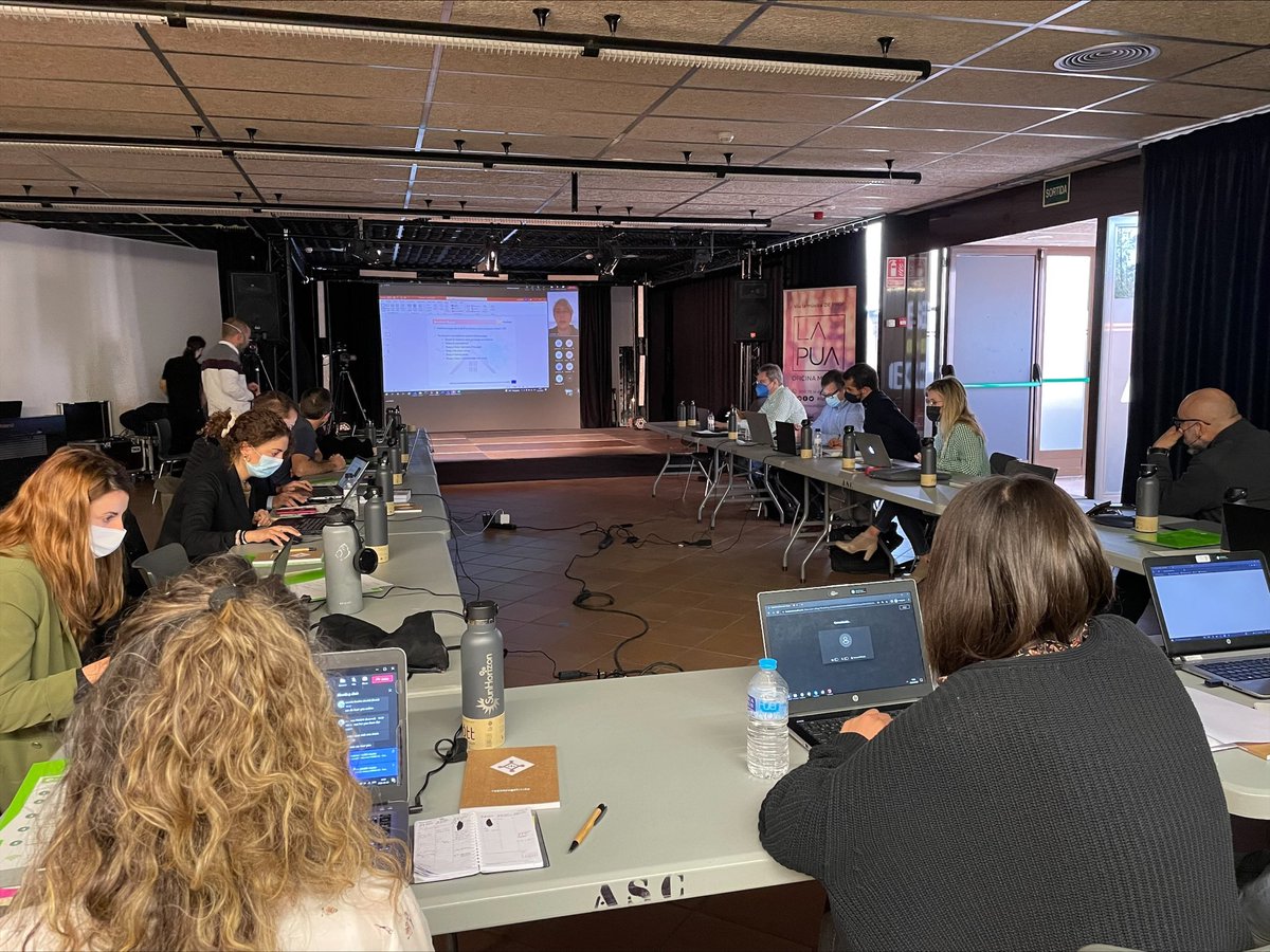 SunHorizonEU's tweet photo. Today #SunHorizon consortium is gathered in San Cugat #Spain for our hybrid #M42 General Assembly, hosted by @ajsantcugat.

All the WP leaders are presenting the work that have been done and what will be the next steps.

Stay tuned! 👩‍💻 https://t.co/AkwX3HyYOz