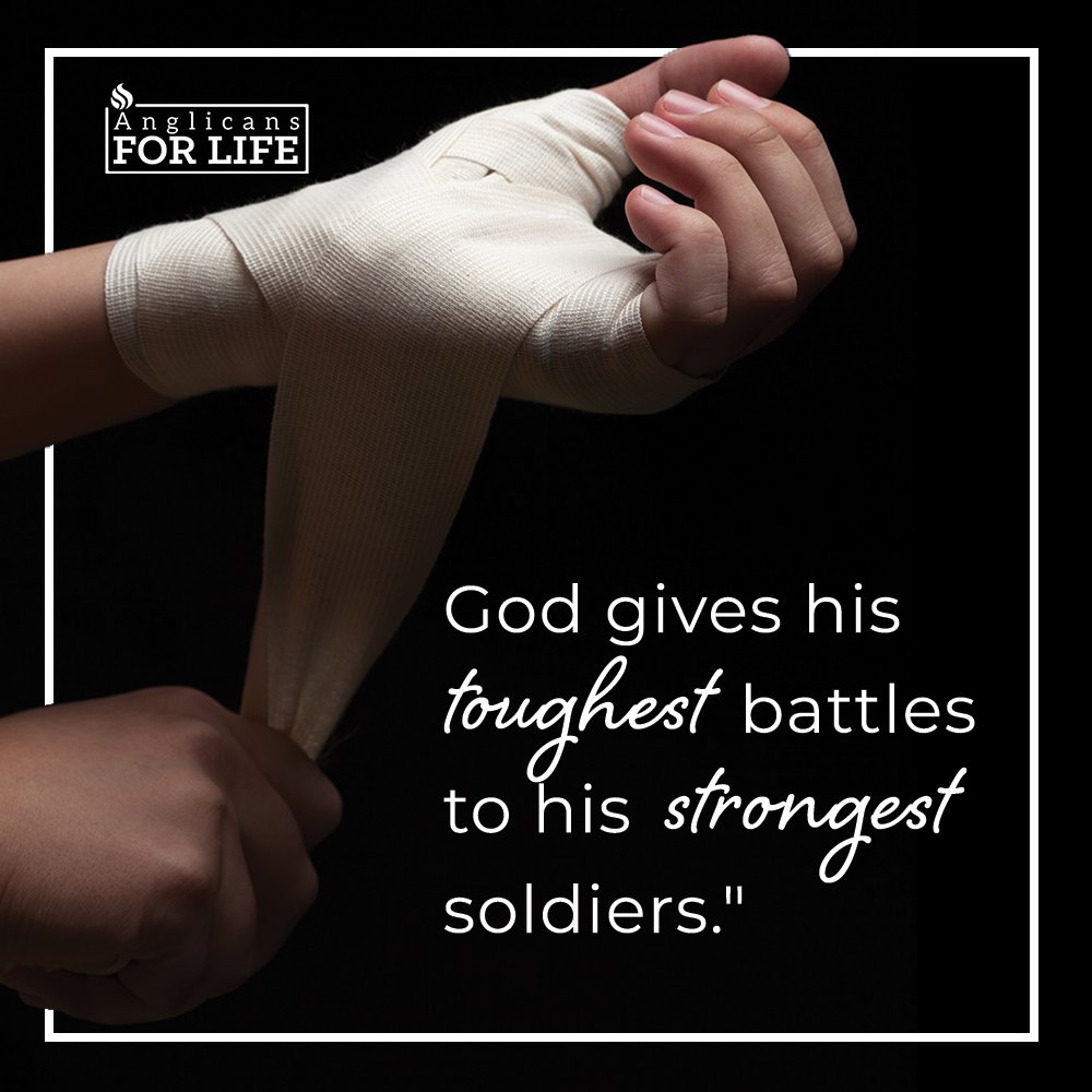 Anglicans4Life's tweet photo. God gives his toughest battles to his strongest soldiers. Being a comrade to those with developmental disorders is a great way to show you care. #DDAwareness22 https://t.co/nuySgEOBvu