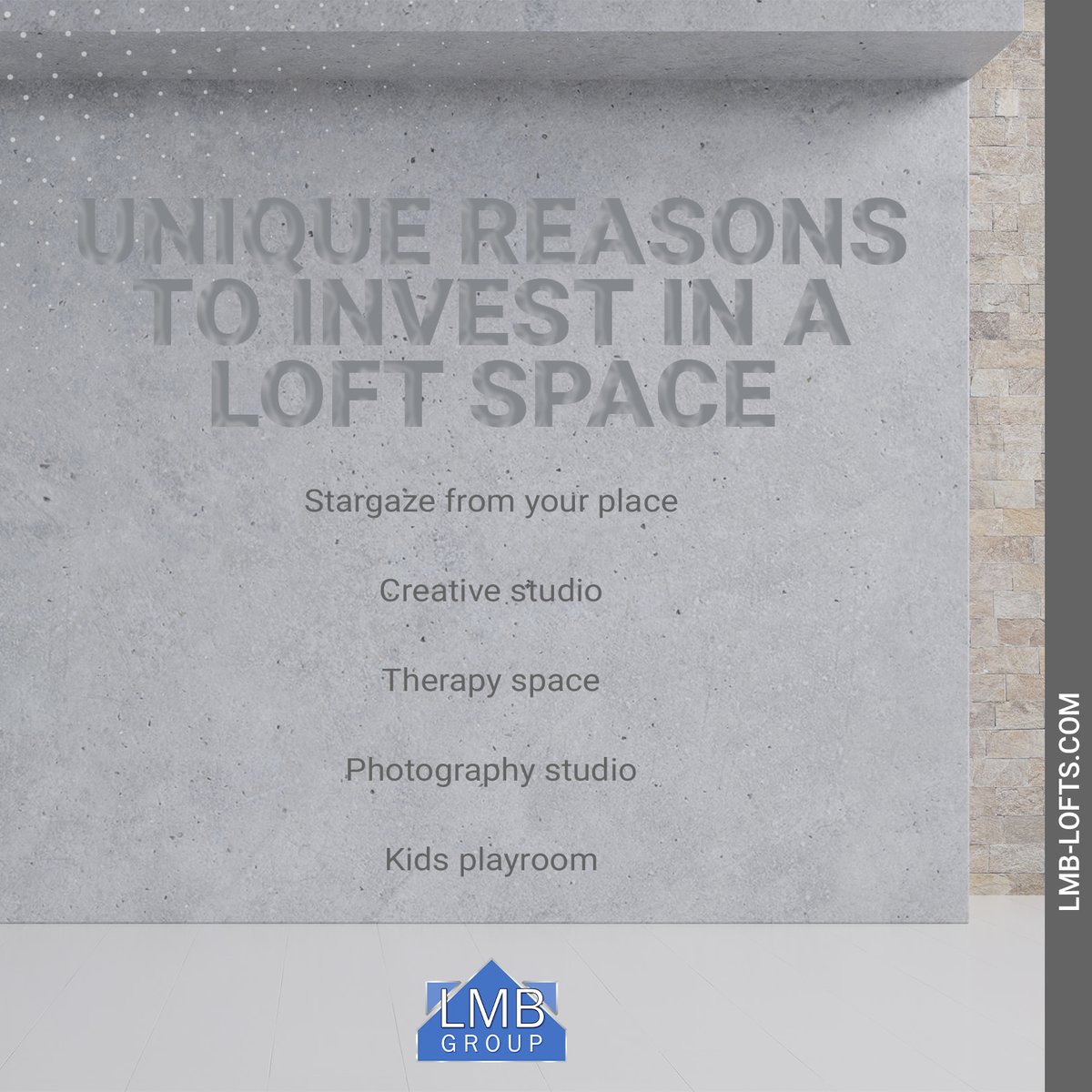LMBGroup's tweet image. Unique reasons to invest in a #LoftSpace. 🏠

Everyone’s loft conversion is different and catered to them no matter what the use of space is for. Everyone always benefits from a little more space in their home. 👏

lmb-lofts.com