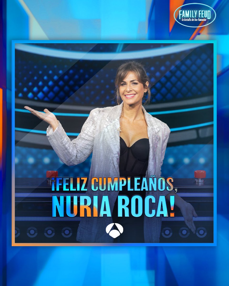 Nombra algo que solo puedes hacer un día como hoy y una vez al año: ¡Felicitar a <a href="/nuriarocagranel/">nuria roca granell</a>! 🥳 ¡Muchísimas felicidades! 😉 #FamilyFeud