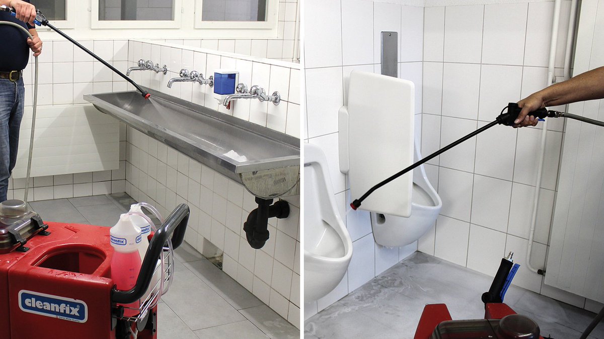 Contactloos &amp; echt hygiënisch reinigen met schuim! - mailchi.mp/cleanfix/clean…