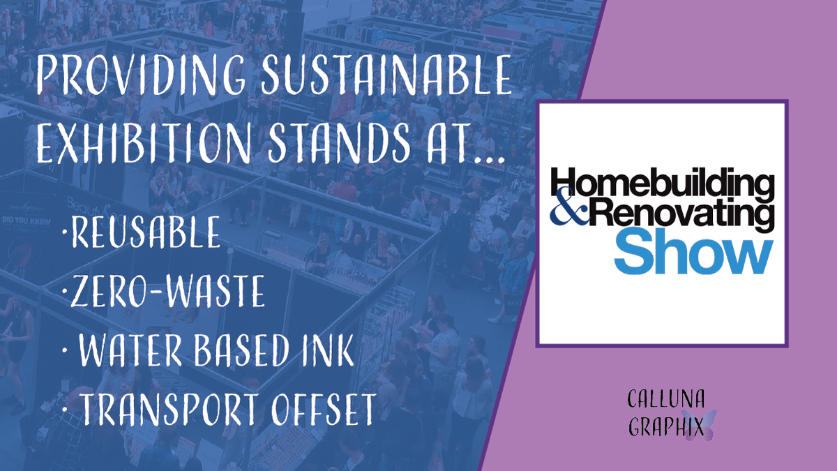 CallunaGraphix's tweet image. Off to the NEC today to build a sustainable exhibition stand for Point 1 Building Systems at Homebuilding and Renovating Show 2022!

#sustainabledesign #exhibitionstands #greenerevents
