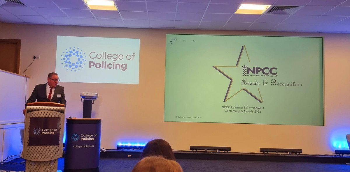 Good luck to all those nominated for awards today <a href="/CollegeofPolice/">College of Policing</a> !
