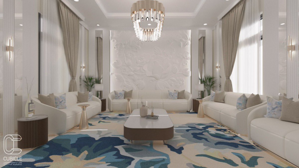 qinteriors_sa's tweet photo. #تصميم_داخلي لمجلس ضيوف من مشاريعنا الجديدة #تصميم_ديكور #ديكورات_داخلية #الخبر  #الدمام #تصميم https://t.co/iy5FzevxlP