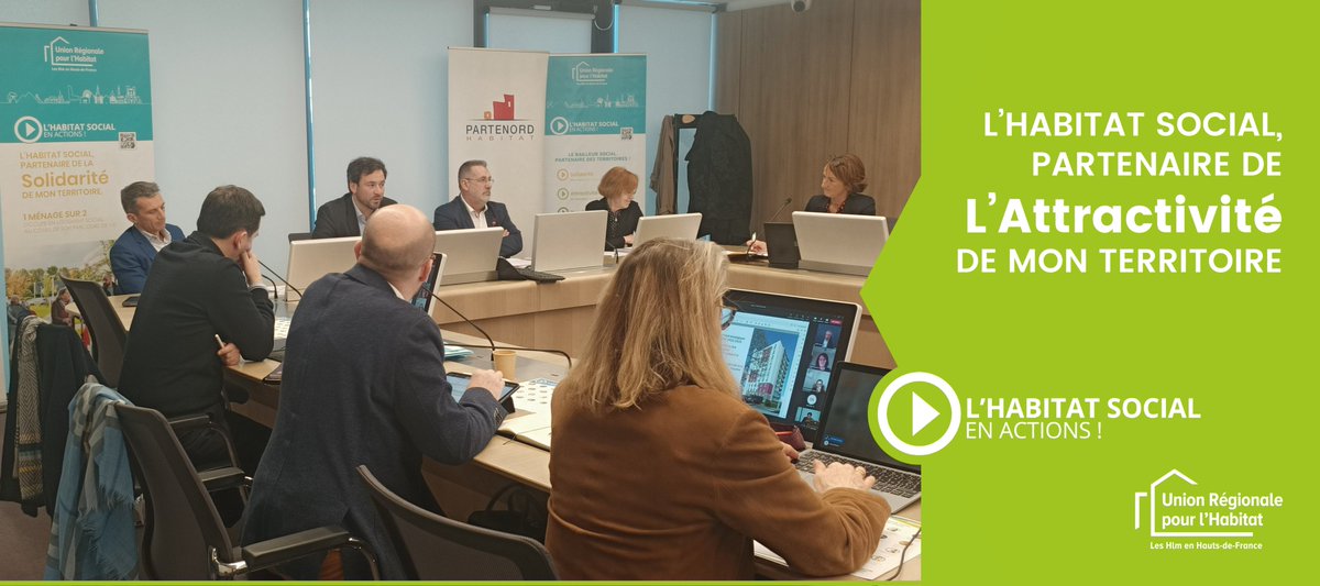 UnionHlmHdF's tweet photo. 🔵#EnDirect : l'@UnionHlmHdF réunit ce matin son Conseil d'administration au siège de @PartenordH, l'occasion de souhaiter la bienvenue au sein du réseau #Hlm à @jnverfaillie, nouveau Président de #PartenordHabitat.
#lHabitatSocialEnActions
Merci aux équipes de #PARTENORD👍 https://t.co/GroyClOv1X