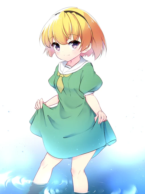 浅瀬沙都子。
#日替わり沙都子
#ひぐらしのなく頃に 