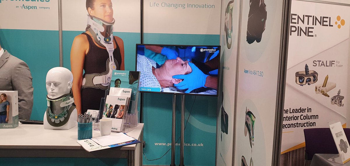 EastMidsSpinal's tweet photo. The Promedics Aspen collar training video has made an appearance at BASS
#EMSNsupportingspinalcare https://t.co/IItvRwCYQQ