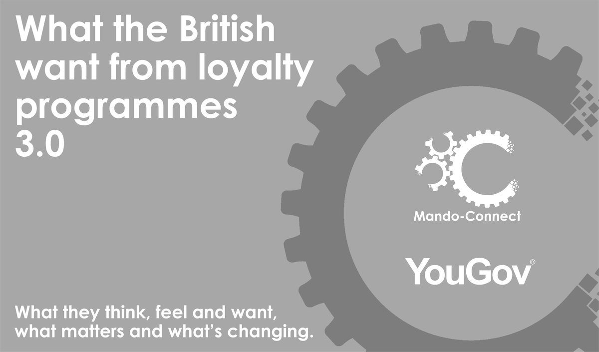 We're very proud to be launching our third loyalty white paper in partnership with <a href="/YouGov/">YouGov</a> 'What Brits want from Loyalty Programmes 3.0'. The findings this year are particularly interesting. 
We'd love to hear what you think, so feel free to follow us at: linkedin.com/company/mandoc…