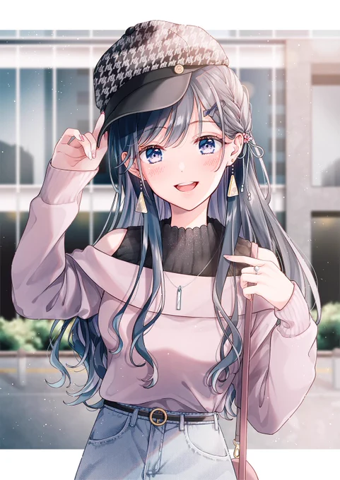 「お待たせ〜!✨」 