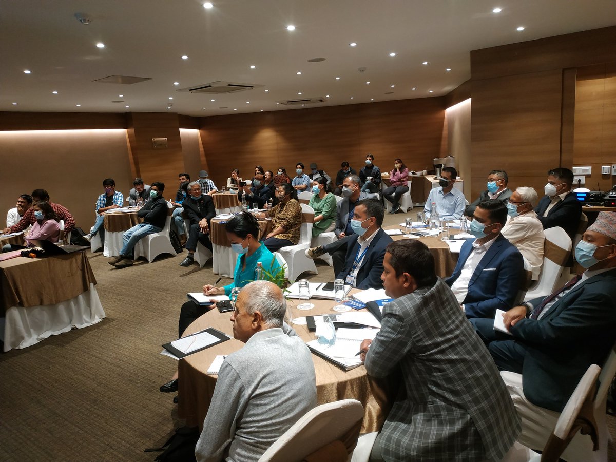 rajupchhetri's tweet photo. How can #RenewableEnergy be localised? What roles do multistakeholders play? We discuss at the #MAPPlatform meeting. #ClimateAction must be promoted by all. @prcnepal @WWFNepal @100reMap #ClimateChange https://t.co/8z2nDNbnl9