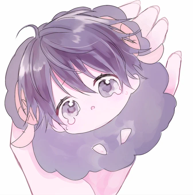 迷子のななもりひつじ🐑💜💜
#ななもりぎゃらりー
#なーくん 