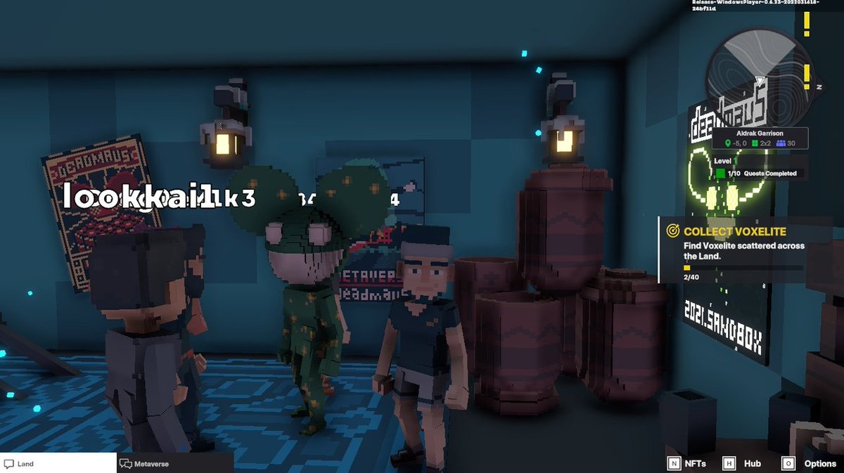 NancyWi83944302's tweet photo. @TheSandboxGame @deadmau5 I just participated in the daily #SandboxAlphaS2Contest for a chance to earn up to 1,000 $SAND! Starting March 17 - Selfie with Deadmau5. Check out my screenshot below!
👇 #SandboxAlphaS2 https://t.co/yWiazbVVOf