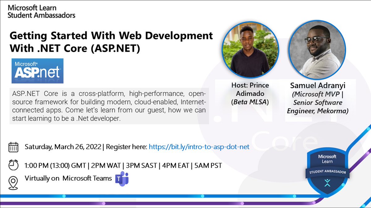 _primado's tweet photo. I have an event coming up this Saturday with @sadranyi. It's going to be very fun and educative.

Register here: https://t.co/1JuyzarmlG and receive an email with the meeting link and details.
@mlsaghana https://t.co/nwgU1Q5DwO