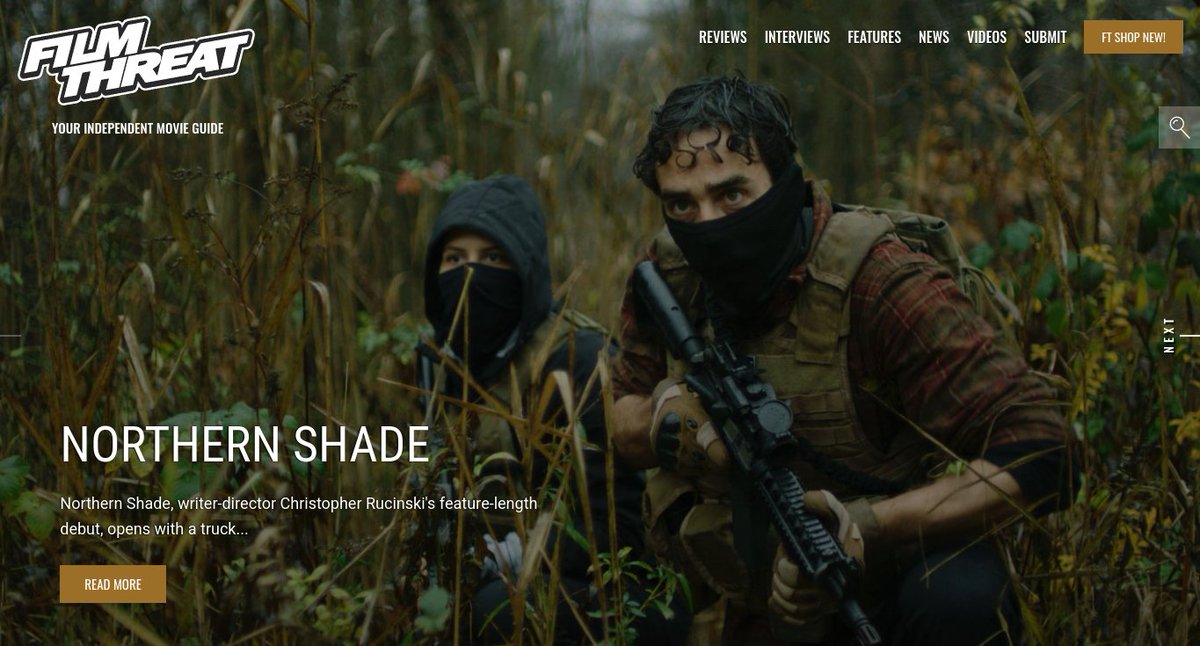 FilmThreat's tweet photo. "...Justin springs into action, determined to find his estranged sibling." Northern Shade offers Bobby LePire some very important takeaways.
https://t.co/ob0WQJFUOY #SupportIndieFilm #NorthernShade #Action #Mystery https://t.co/Ar38oI1Jj8