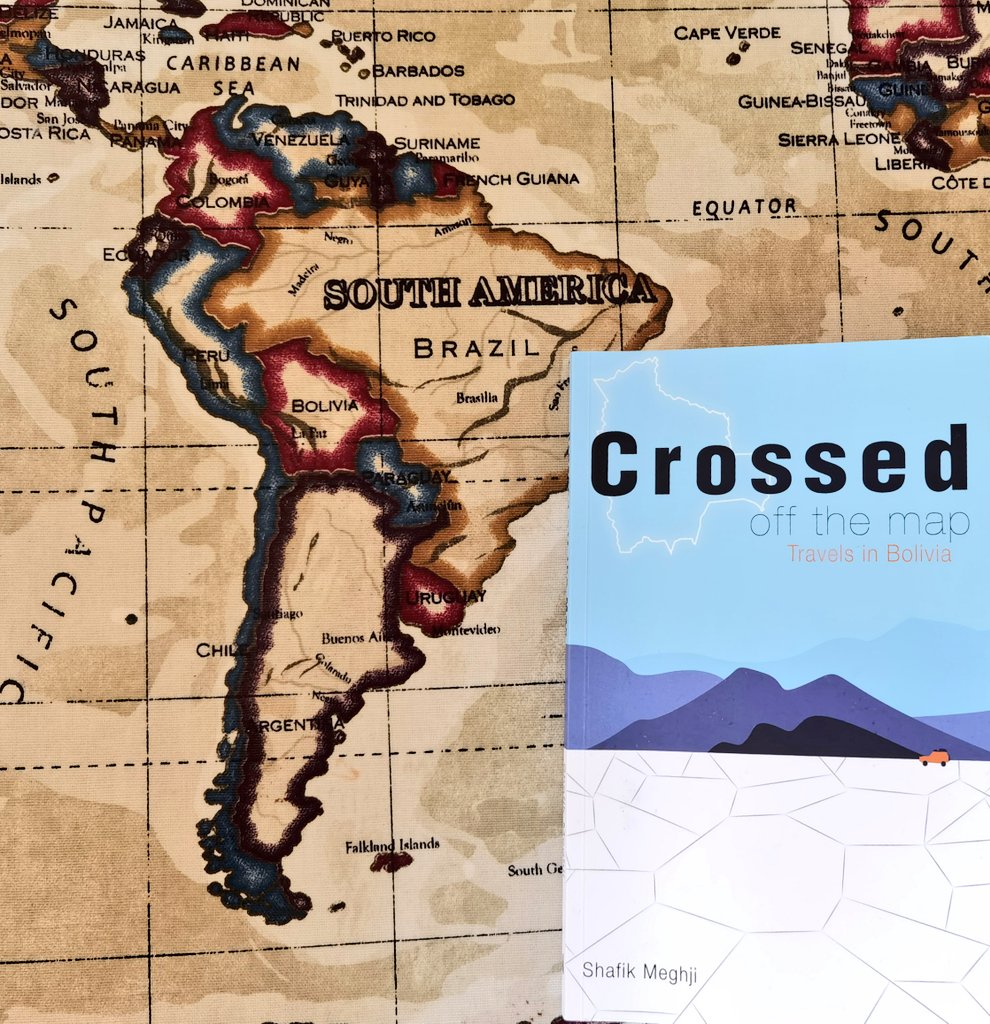 LatAmTravelist's tweet photo. Woke up to a special delivery & can't wait to dive into Crossed off the Map, @ShafikMeghji's new book on #Bolivia!
This is the time to get inspired, do some armchair travel with an expert guide & plan a trip.
Get it here: https://t.co/RpPmQRg950
#CrossedOffTheMap #VisitBolivia https://t.co/eYlyGw9e0y