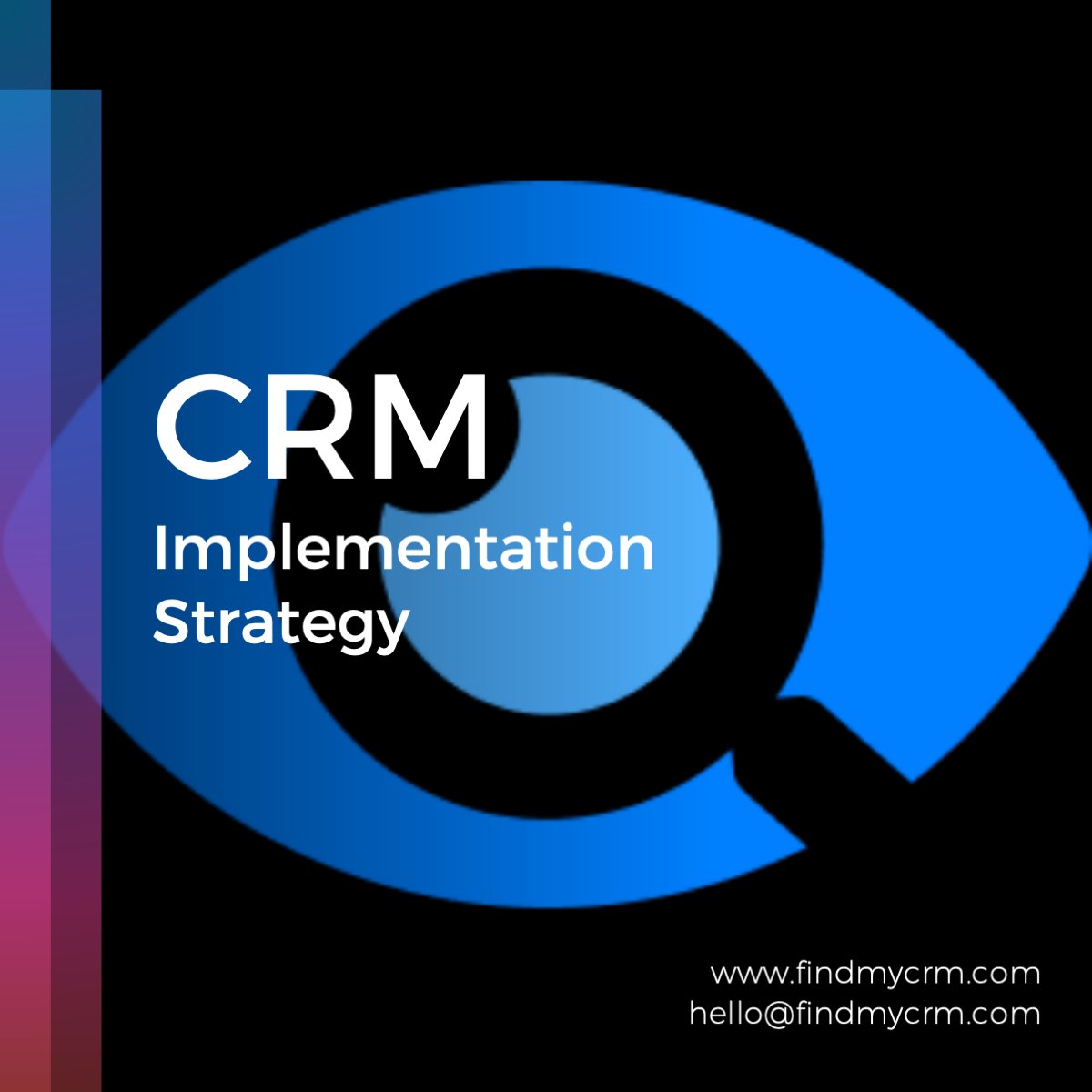 Our team prepared 7 STEPS OF EFFECTIVE CRM IMPLEMENTATION STRATEGY. Let us know if you want to receive an e-book with detailed information on each step 🙌🏼