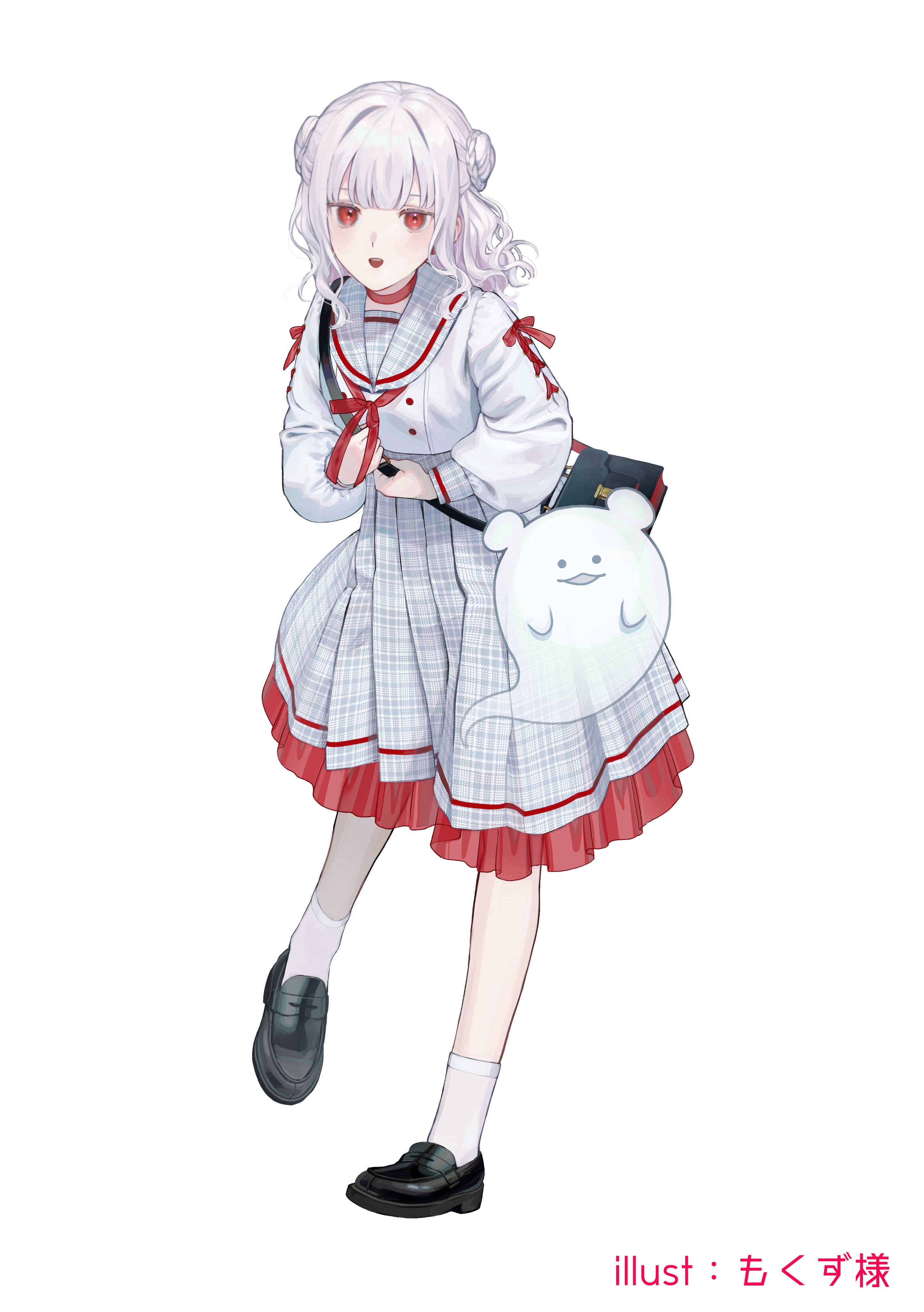 永遠に咲く満開の桜『さっちゃんの八重桜Cherry Tree and a Girl