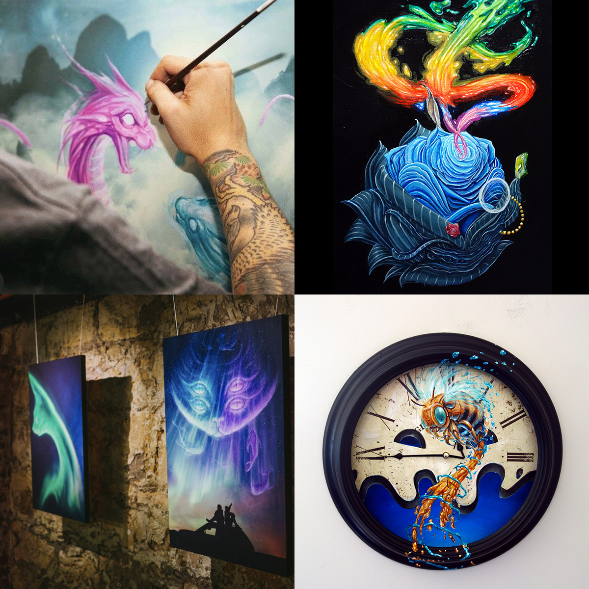 Pablo_5k's tweet photo. The story so far... (a thread🧵) From making ninja turtles comics when I was 6, to getting into graffiti at the age of 17, graphic design, art exhibitions and murals, then later becoming a tattoo artist - whatever the medium/platform, making art has been a constant in my life. https://t.co/lZhHG4yNn8