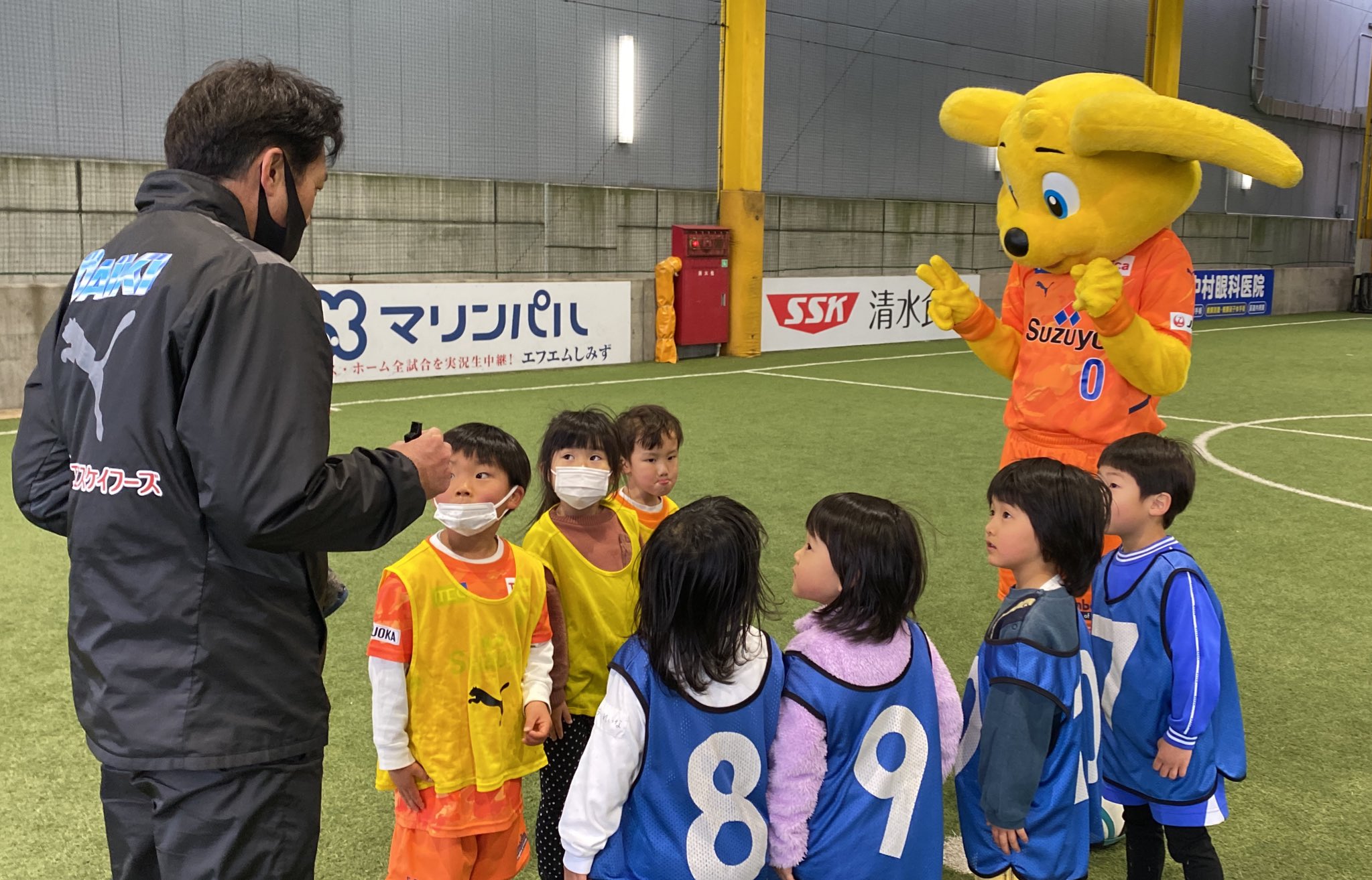 清水エスパルス公式 No Twitter Rt Spulse School 運動大好キッズ育成プロジェクト キックオフセレモニー Amp 体験会開催 パルちゃんと一緒に楽しめたかな エスパルスサッカースクール Spulse 1 4月入会者の方 入会金4 400円無料 2 年中