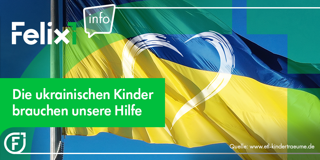 felix1_de's tweet image. Die Stiftung ETL Kinderträume sammelt Spenden, mit denen ukrainische Kinder hier und jetzt Unterstützung erfahren!

➡️ Erfahren Sie mehr und helfen Sie mit: etl-kindertraeume.de

#etl #spende #spenden #ukraine #krieg #kinder #hilfe #helfen #spendenaktion #felix1
