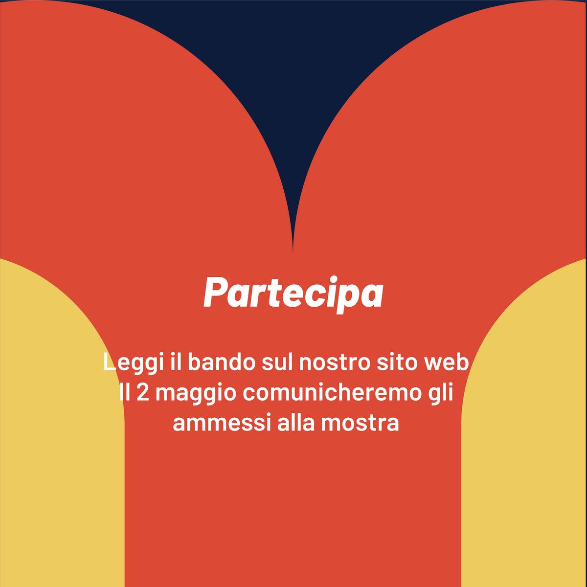 Dal 20 marzo al 20 aprile sarà possibile inviare la propria candidatura per partecipare alla mostra d'arte collettiva.
🔎25 artisti in esposizione 24/31.07

Leggi il bando sul nostro sito:
👉macfest.it/mostra