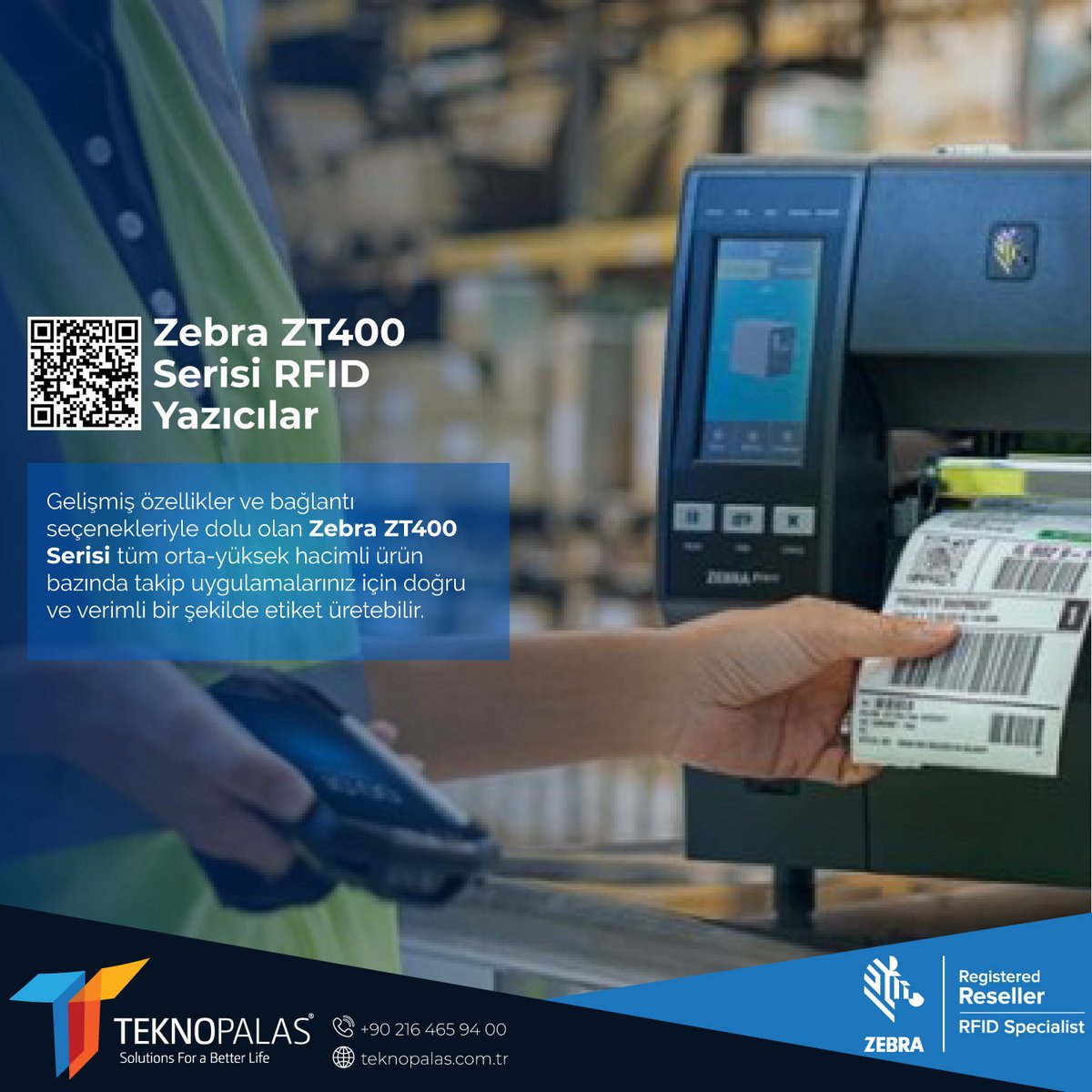 teknopalas's tweet photo. Zebra ZT400 Serisi RFID Yazıcılar
Gelişmiş özellikler ve bağlantı seçenekleriyle dolu olan Zebra ZT400 Serisi sizleri bekliyor.

https://t.co/A9HizTxlgc

#zebrapartner #zebraRFID #zebraürünleri #ıot #teknopalas
#yazıcı #zebraserisi #RFID #mobilokuyucu #rfıdetiket #rfıdyazıcı https://t.co/z6kUdwQxeE