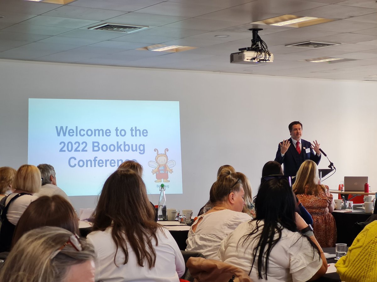 "Every child in the world should grow up with happiness, love and understanding" - Children's comissioner 
We wholeheartedly agree and celebrate amazing work helping with that at  #BookbugConference2022
@Bookbug_SBT