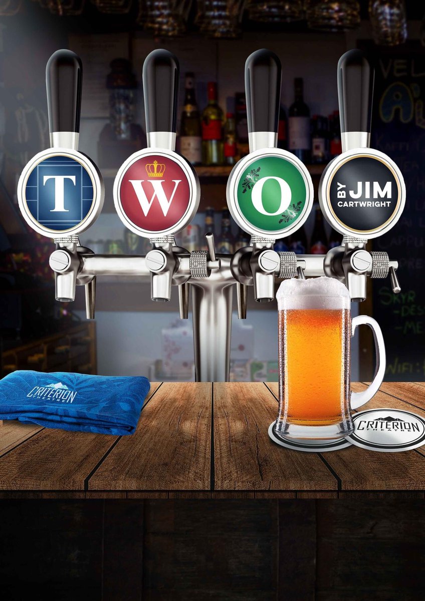 The_Criterion's tweet photo. ‘Two’ by Jim Cartwright.
A sharp, salty quickfire evocation of the surface gaiety and underlying melancholia of English pub life.’ The Guardian

Saturday 26th March -2nd April. All performances 7.30pm.

Get your tickets now from https://t.co/kNHSm0HwiW https://t.co/IMiO2sjFPB