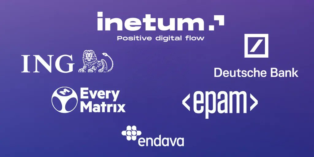 VoxxedBucharest's tweet photo. One day before the @VoxxedBucharest #conference, we would like to thank all our #partners for being constant supporters of new technological trends and for helping us make our #conferences amazing #events! See you at their virtual #booths! Register here: https://t.co/lZgxV3f3K6 https://t.co/MoXU6mND9s