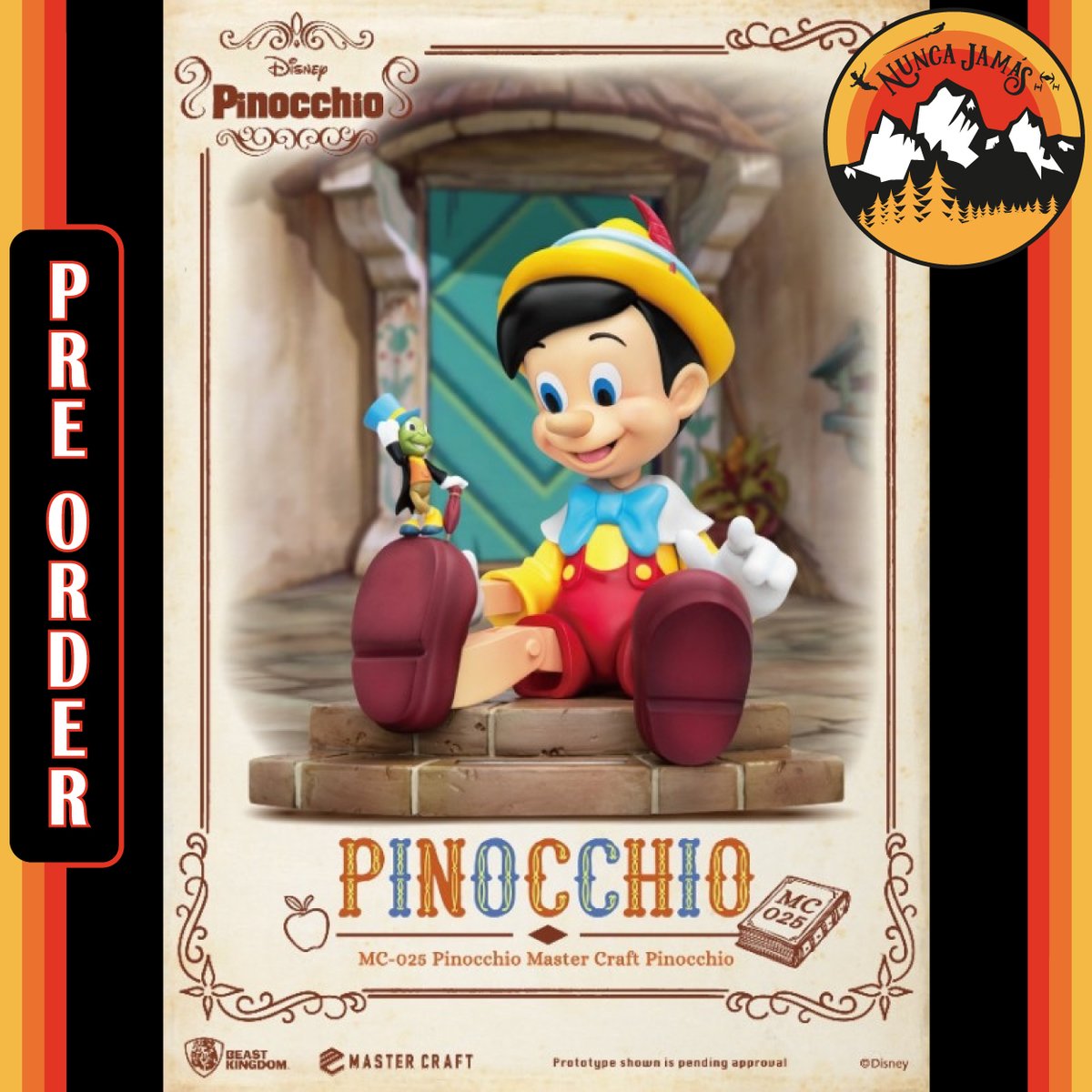 ⚜ PRE ORDER ⚜ 

DISNEY ESTATUA MASTER CRAFT PINOCCHIO 27 CM

💥PRE ORDER. Próximamente en Stock
💥PVP. 254,95 € 

Consíguelo aquí ➡ nuncajamas.es/es/catalogo/18…

Contáctanos: Whatsapp 689 55 66 96 / info@nuncajamas.es

#nuncajamas_statues #nuncajamas #nuncajamasstatues #pinocchio