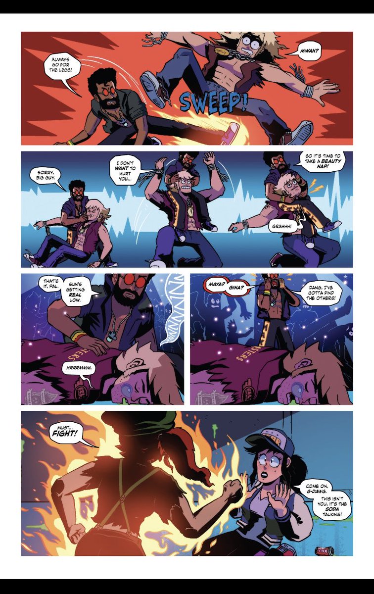 TeamBeatsComics's tweet photo. Are you a fan of Streets of Rage, Double Dragon and Final Fight? 

Then you’ll love our new comic, BPM: Beatdowns Per Minute #1 - it’s the action packed story of martial arts cops fighting and evil crime syndicate. 

It’s available now on our online store: https://t.co/qfNYulSjCk https://t.co/PyHETc7HMF