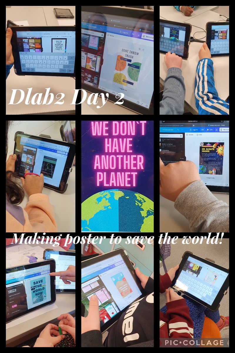 Making posters to save the world 🥰Dlab Day 3
#dlaberasmus