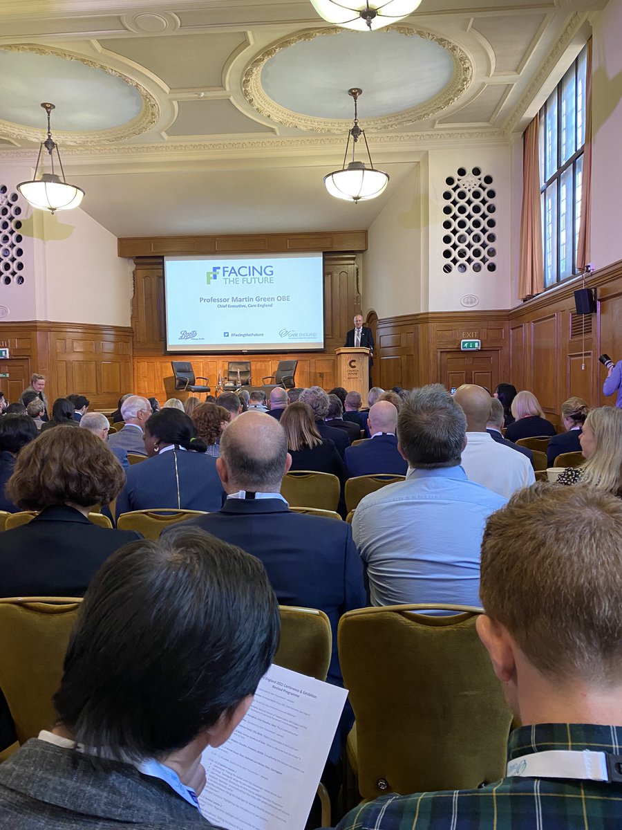 Thank you <a href="/CareEngland/">Care England 💚</a> for a great start! #FACINGTHEFUTURE is great… let’s make sure we are all looking in the right direction…