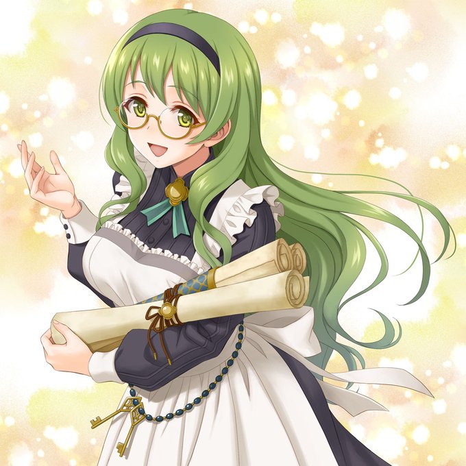 初プリコネ絵でカリンさん描いたら単発ガチャでステージミサキが出ました。ありがたや～#プリコネR 