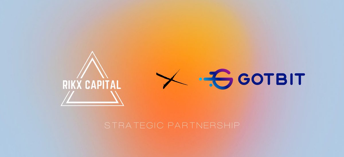 RikxCapital's tweet photo. We are pleased to announce a new strategic partnership with @gotbit_io 🔥

https://t.co/29IPtOzLH0 - Tier-1 Market Management powered by #AI on any DEX/CEX.🚀
#GotBit is a VC Fund that provides top marketing, incubating, and consulting to blockchain startups!🙌 https://t.co/VRCDVSZ2gQ