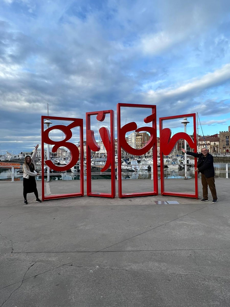 The chapter's and the local host teams during a site inspection, preparing our annual meeting in Gijón, from the 20th to the 22nd of April. For more information and to register: iccaiberiangijon2022.com #iccaiberico #annualmeeting @ICCAWorld @iccaeurope #gijon #eventprofs