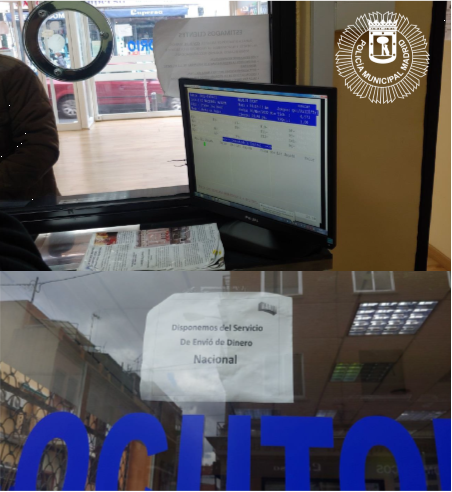 policiademadrid's tweet photo. Agentes de #UIDUsera investigan a un varón por un delito de Propiedad Intelectual al inspeccionar un local que ejerce actividad distinta a la autorizada, actuando de locutorio con internet, juego, apuestas, lotería,programas informáticos sin licencia
#PolicíaMunicipalDeMadrid https://t.co/TK8OozzBcg