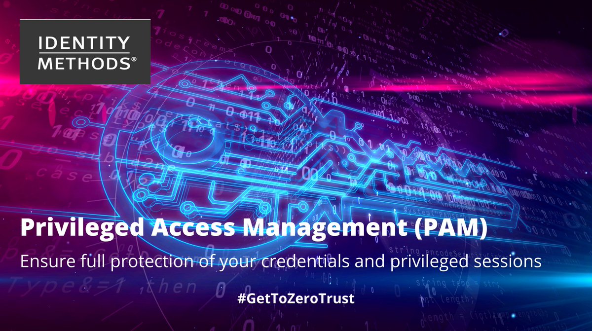 IdentityMethods's tweet image. Partnering with #PAM specialist, @senha_segura, has enabled Identity Methods to offer the latest in #privilegedaccessmanagement solutions. Discover how to monitor and manage all points of network connectivity and systems access to #GetToZeroTrust:  loom.ly/WHEymic