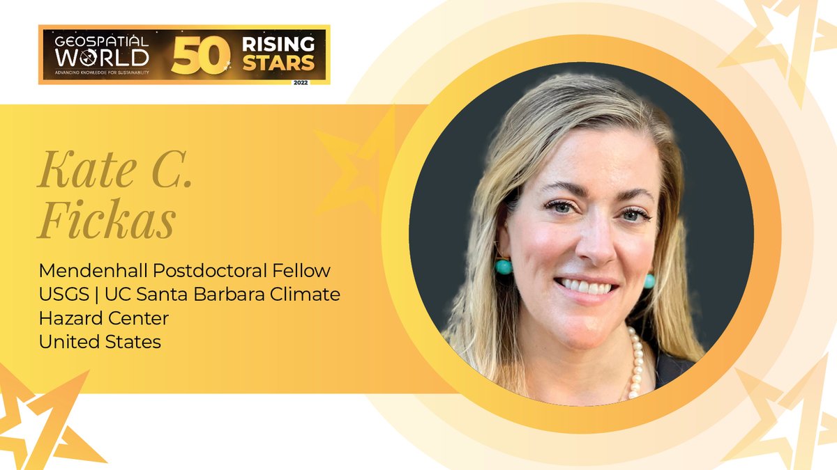 Geospatial World Rising Stars tweet media