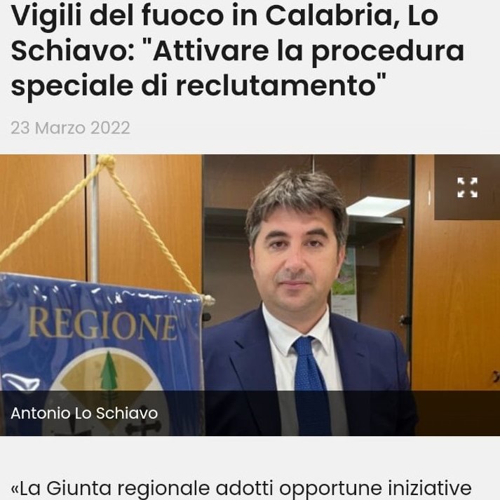 antoniolosc's tweet photo. 🧑‍🚒 Al fianco dei vigili del fuoco calabresi e delle loro rappresentanze sindacali in questa battaglia che è anche e soprattutto una battaglia per il diritto alla sicurezza di cittadini e territorio...
📰 LEGGI QUI L'ARTICOLO SULLA MIA MOZIONE 👉 https://t.co/I7MGQXlF9Q https://t.co/dgc0S1pYsb