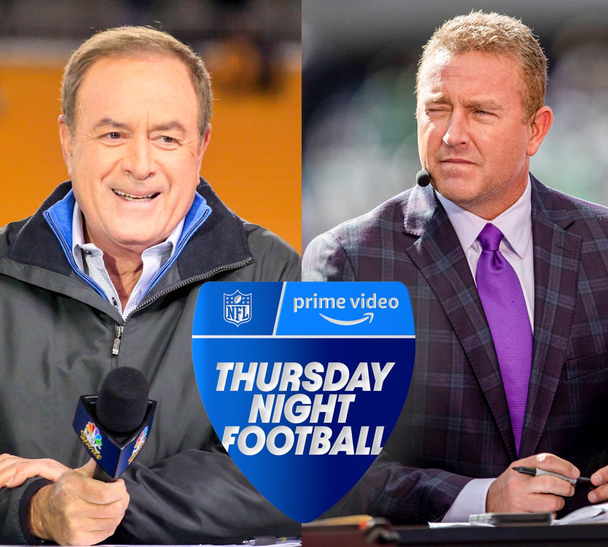 Front Office Sports on X: 'Now official: Al Michaels and Kirk Herbstreit  are the new voices of Thursday Night Football on  Prime Video 