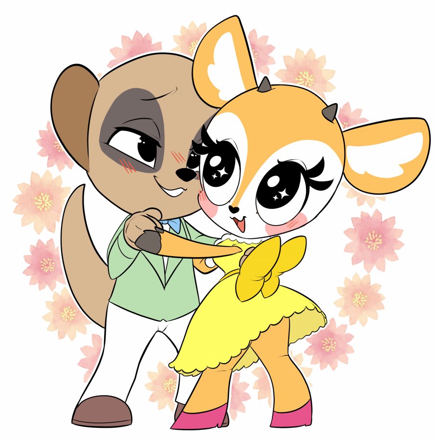 lulupoppi4's tweet photo. Let's dance for Spring! 🌸🌱
#Aggretsuko #アグレッシブ烈子 #aggretsukofanart #TsunodaXKomiya #츠노코미 https://t.co/nl5V7jkPZF