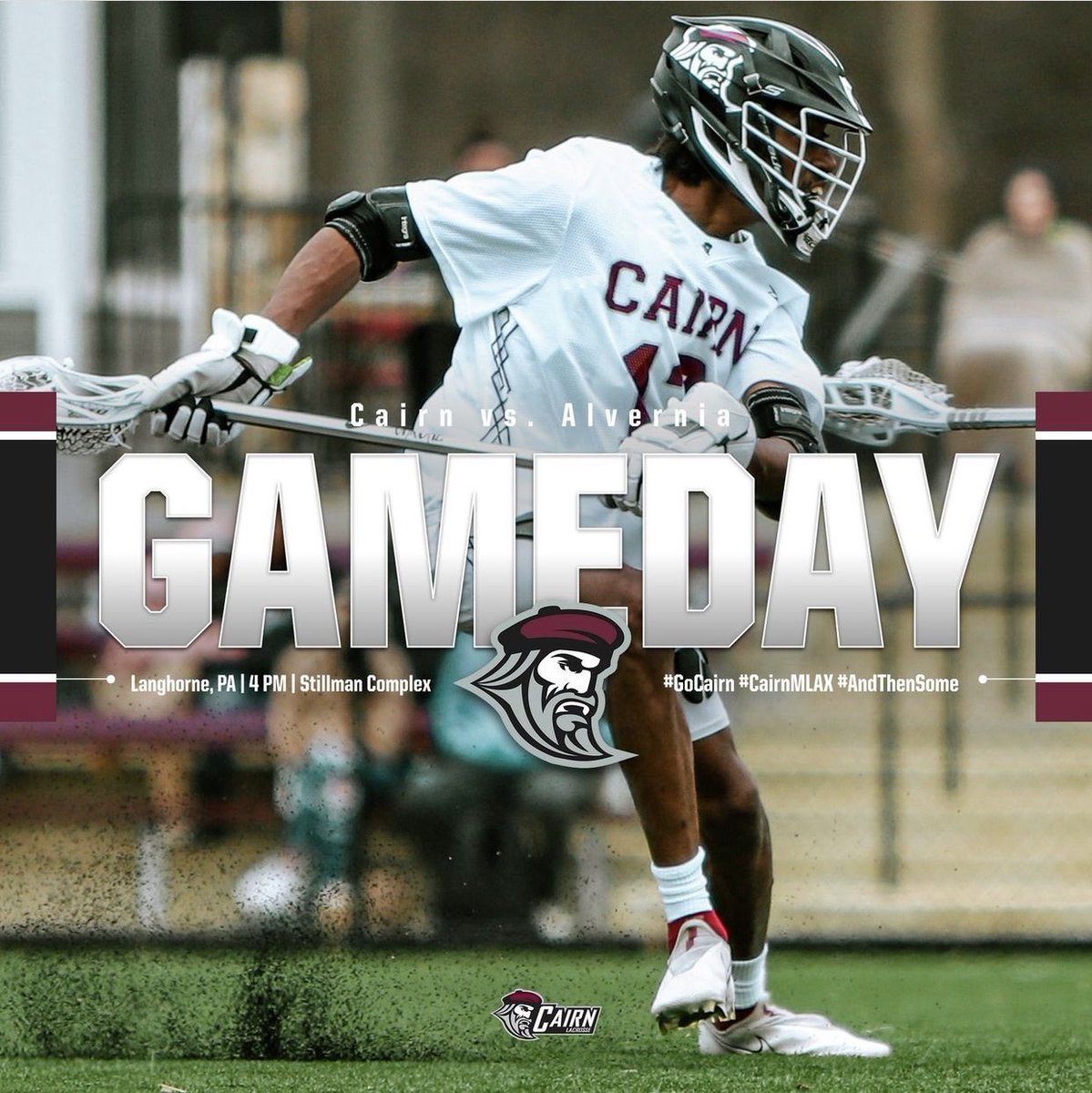 GAMEDAY! We’re back in action this afternoon.

🗓 March 23,2022
🆚 @alvernia_lax 
🕓 4:00 PM
📍 Langhorne, PA
📺 cairnhighlanders.com

#AndThenSome #FAMILY #BrickByBrick #GoCairn #CairnMLax