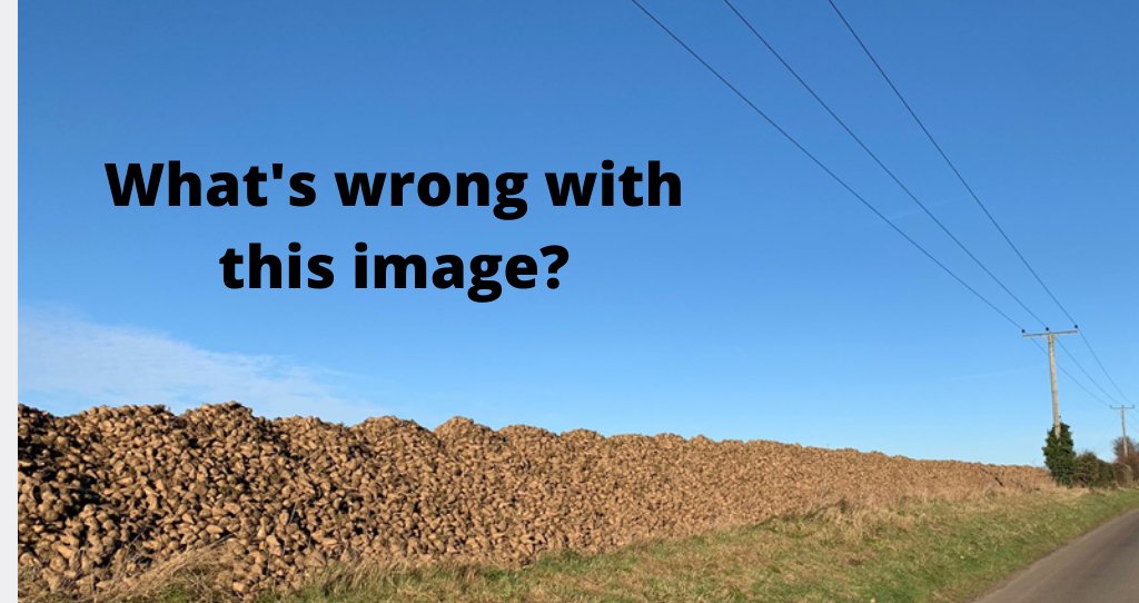 What’s wrong with this image? 🧐See page 5 of the grower handbook👇to learn more about your legal obligations regarding overhead power lines. ✅Act now to plan ahead for a safe campaign. <a href="/BritishSugar/">British Sugar</a> 
nfuonline.com/media/ciblq1lf…