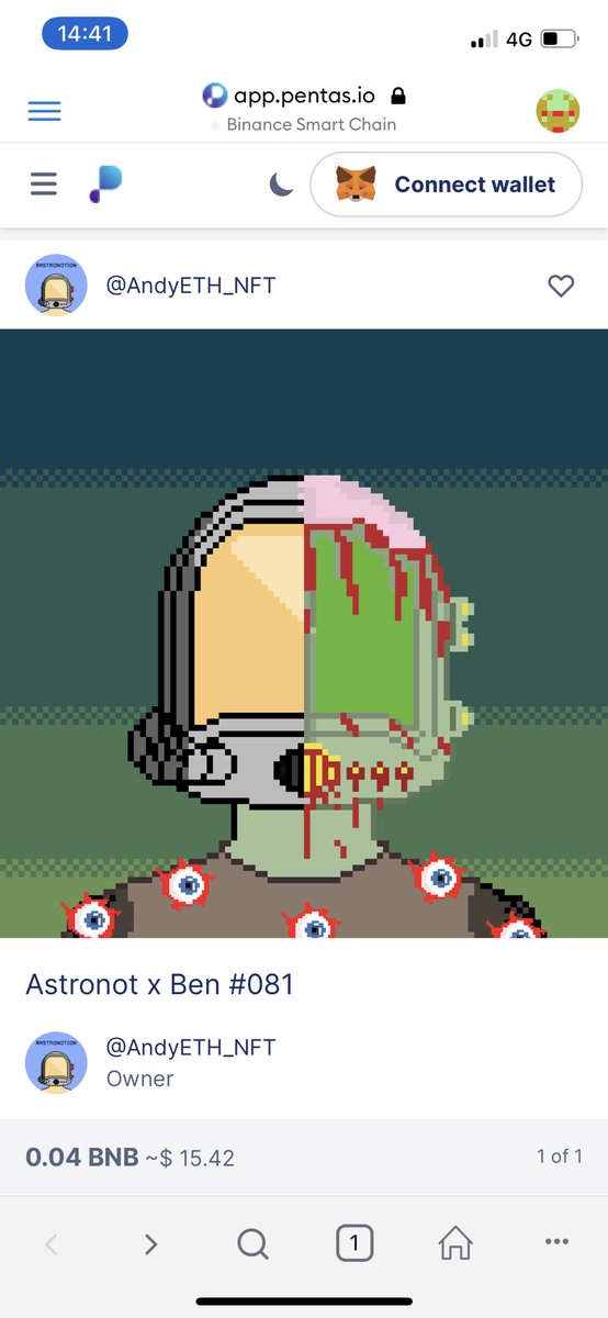 AndyETH_NFT's tweet photo. Astronot X masih lagi available. 

Siapa berminat boleh lah pegi ke akaun pentas saya.

Link: https://t.co/LKjgF4eczO 

#astronotion #todamoon https://t.co/T7TLfFNXff