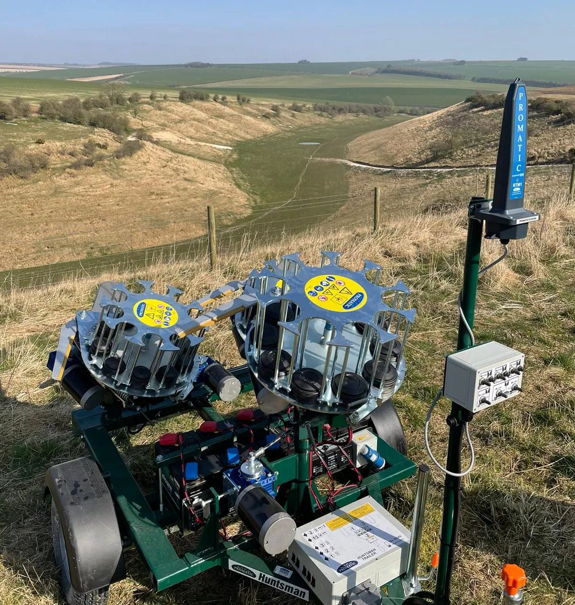 promaticltd's tweet photo. Beautiful location for a Huntsman demo today βοΈ
https://t.co/h7vxhibK6e
#simulatedgame #huntsman #promatictraps #gametrailers #simgameday #clayshooting #demo #yorkshire π¬π§ https://t.co/4vC64D0UQ1
