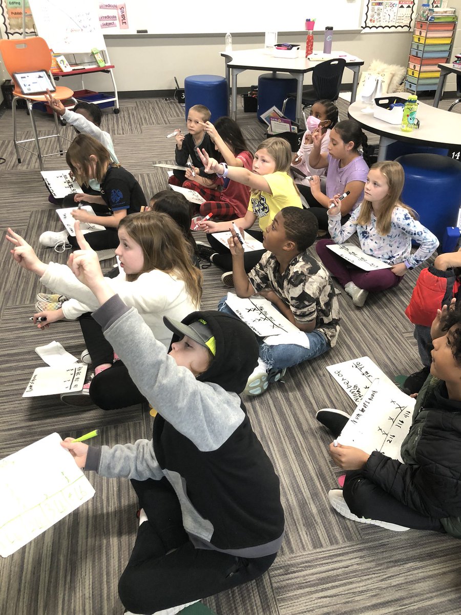 HigginsSMSD's tweet photo. Thanks @gregtangmath for the amazing lesson on line plots! Engagement was high and we learned so much. @LHLionsSMSD https://t.co/Y6OwvrNSN0