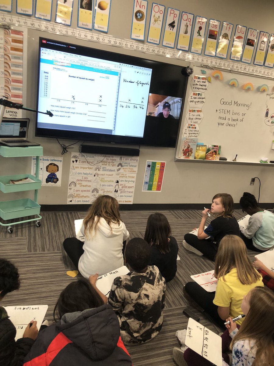 HigginsSMSD's tweet photo. Thanks @gregtangmath for the amazing lesson on line plots! Engagement was high and we learned so much. @LHLionsSMSD https://t.co/Y6OwvrNSN0