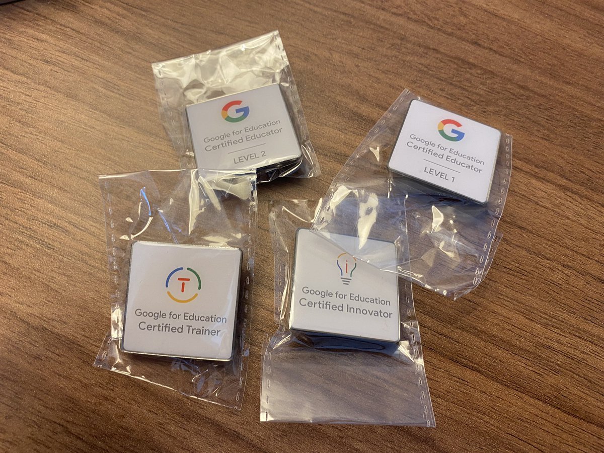 I picked up my physical @GoogleForEdu badges from the @CanopyCIC stand. Thanks, @MrCaffrey and crew! #Bett2022 #GoogleEI #GoogleET #SYD19