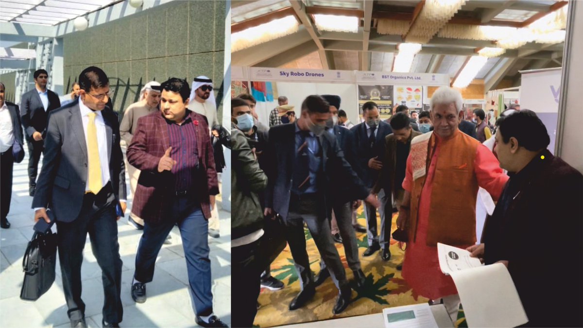 Shivangsattya's tweet photo. Participated in the #Gulf Investor meet at KICC, Srinagar yesterday. Meet with some of the global business leaders including @BKrishen and #Kamalpuri. Shared ideas about @EspaLearn and our vision about SP Smart Schooling System for schools across the globe. https://t.co/VAyqTfff0i